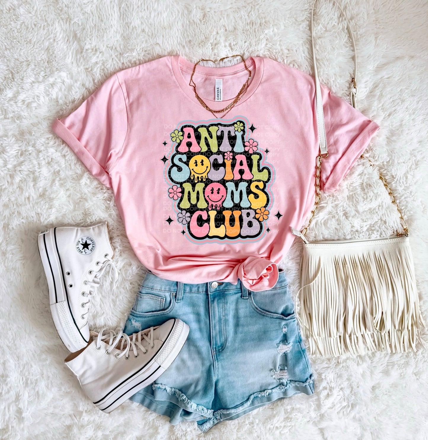 Anti Social Moms Club ~ DTF Transfer