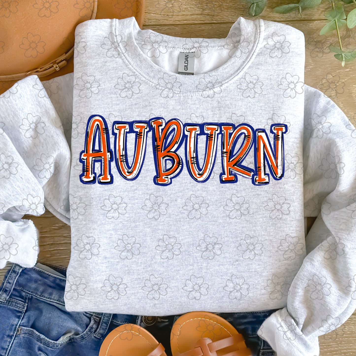Auburn ~ Spirit Stack ~ SAG26 ~  DTF Transfer