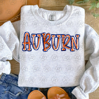 Auburn ~ Spirit Stack ~ SAG26 ~  DTF Transfer