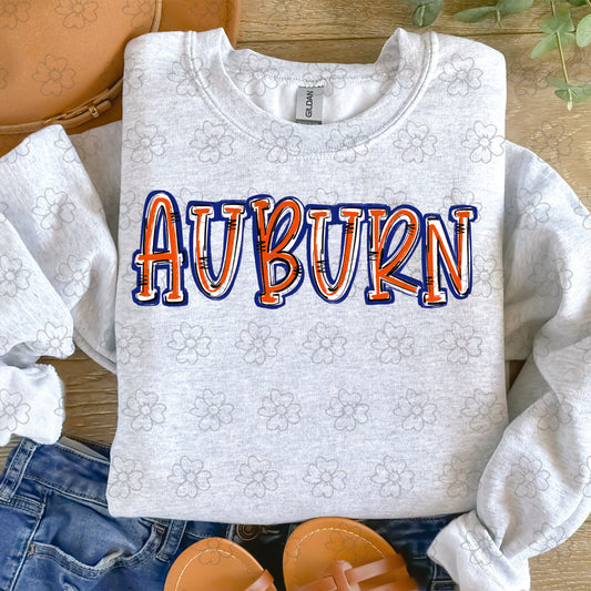 Auburn ~ Spirit Stack ~ SAG26 ~  DTF Transfer