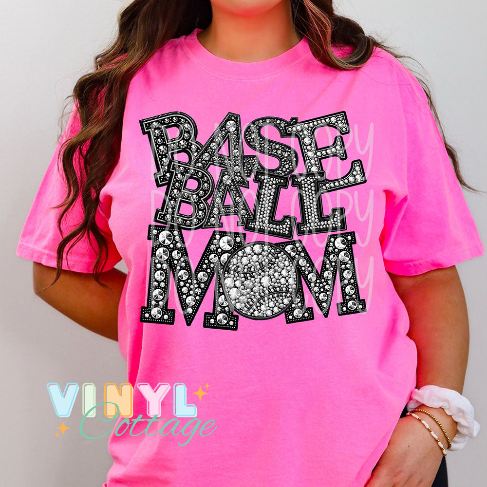Rhinestone Mom Sports and Activities ~ Heat Transfer