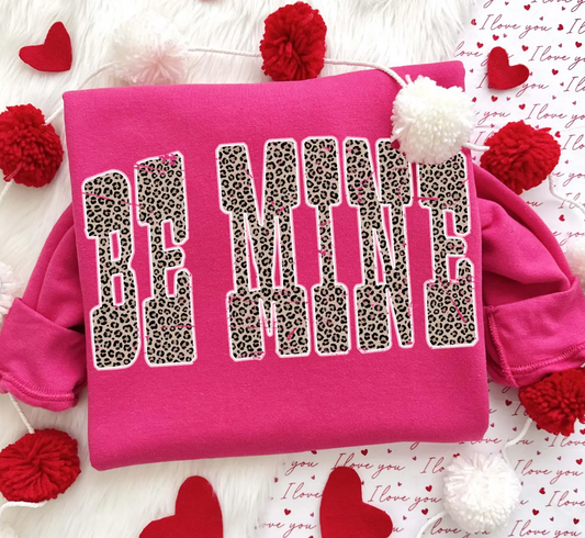 Be Mine Leopard ~ 26ETS01 ~ DTF Transfer