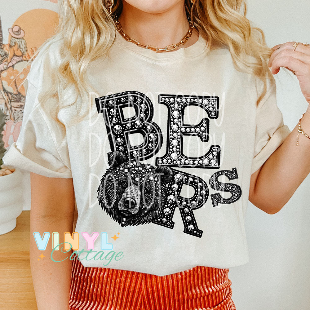 Rhinestone Mascots ~ Heat Transfer
