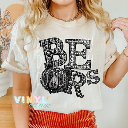 Rhinestone Mascots ~ Heat Transfer