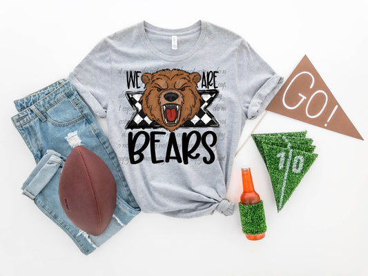 Bears-Brown Bear ~ We Are Mascots ~ 24SAG ~ DTF Transfers