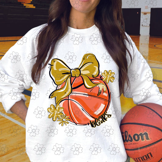 Bears ~ Play Ball Basketball ~ SAG25 ~ DTF Transfer