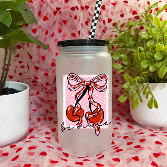 Be Mine Cherry Stamp ~ SAG26 ~ UV DTF DECAL