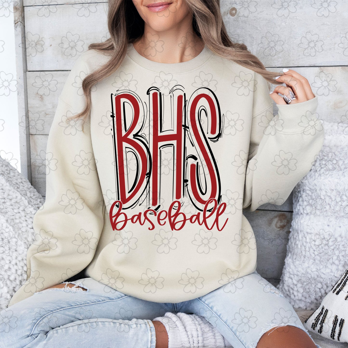 BHS Baseball ~ Spaced Out ~ SAG26 ~ DTF Transfer