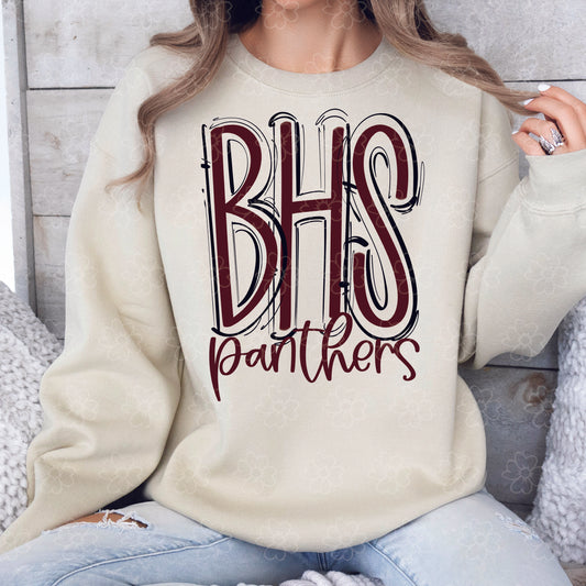 Brookwood Panthers ~ Spaced Out ~ SAG26 ~ DTF Transfer