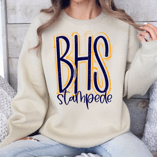 Bryant Stampede ~ Spaced Out ~ SAG26 ~ DTF Transfer