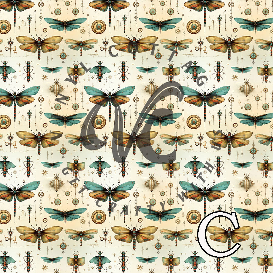 Antique Dragonfly ~ BI09