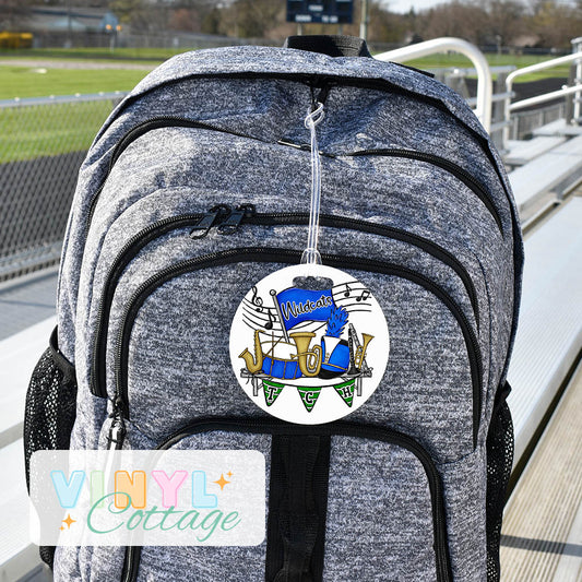 Marching Band Bag Tags ~ Customized