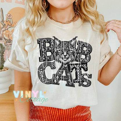 Rhinestone Mascots ~ Heat Transfer