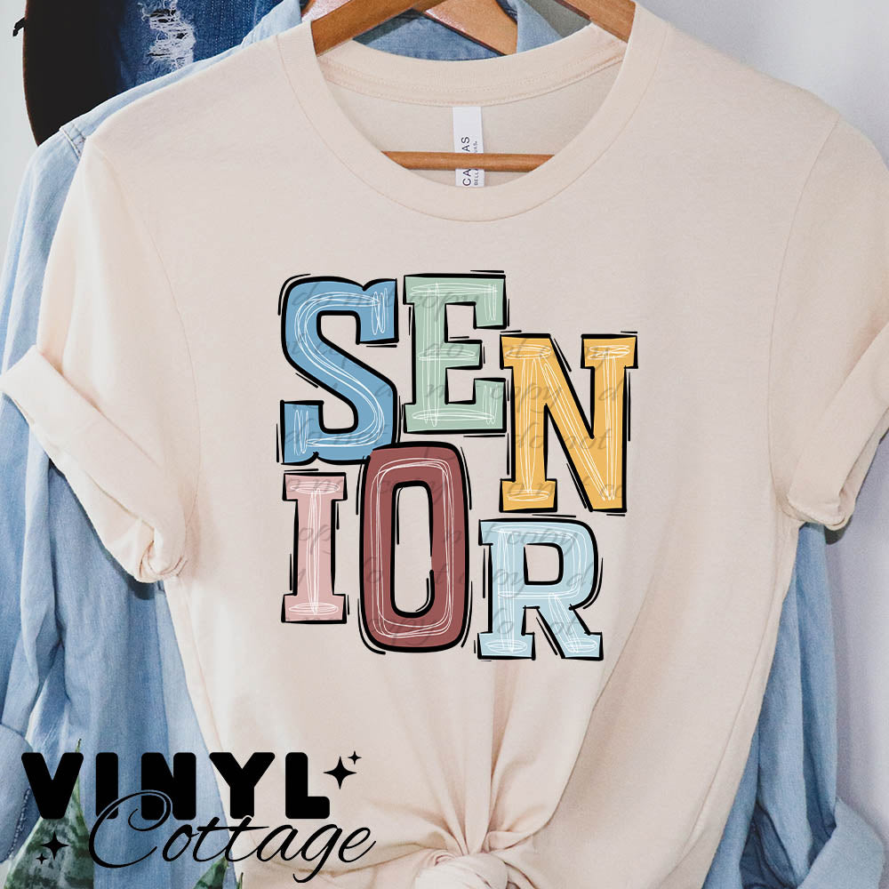 Boho Senior ~ DTF Transfer