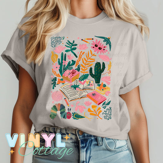 Boho Caterpillar Teacher ~ DTF Transfer ~ TR989