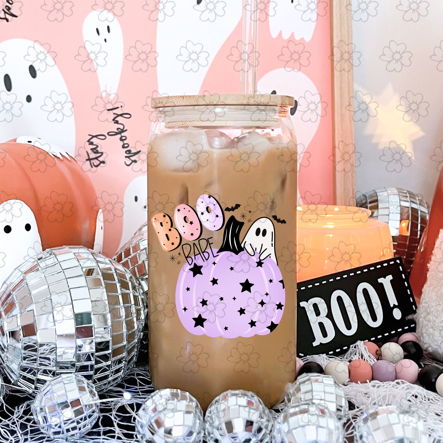 Boo Babe ~ 25SWD07 ~ UV DTF DECAL