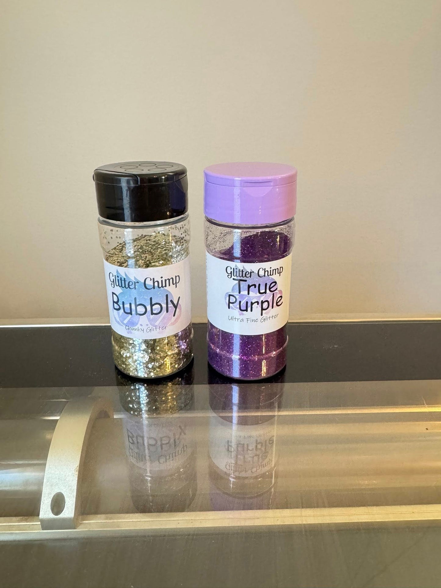 Glitter Chimp Bubbly Chunky and True Purple Ultra Fine