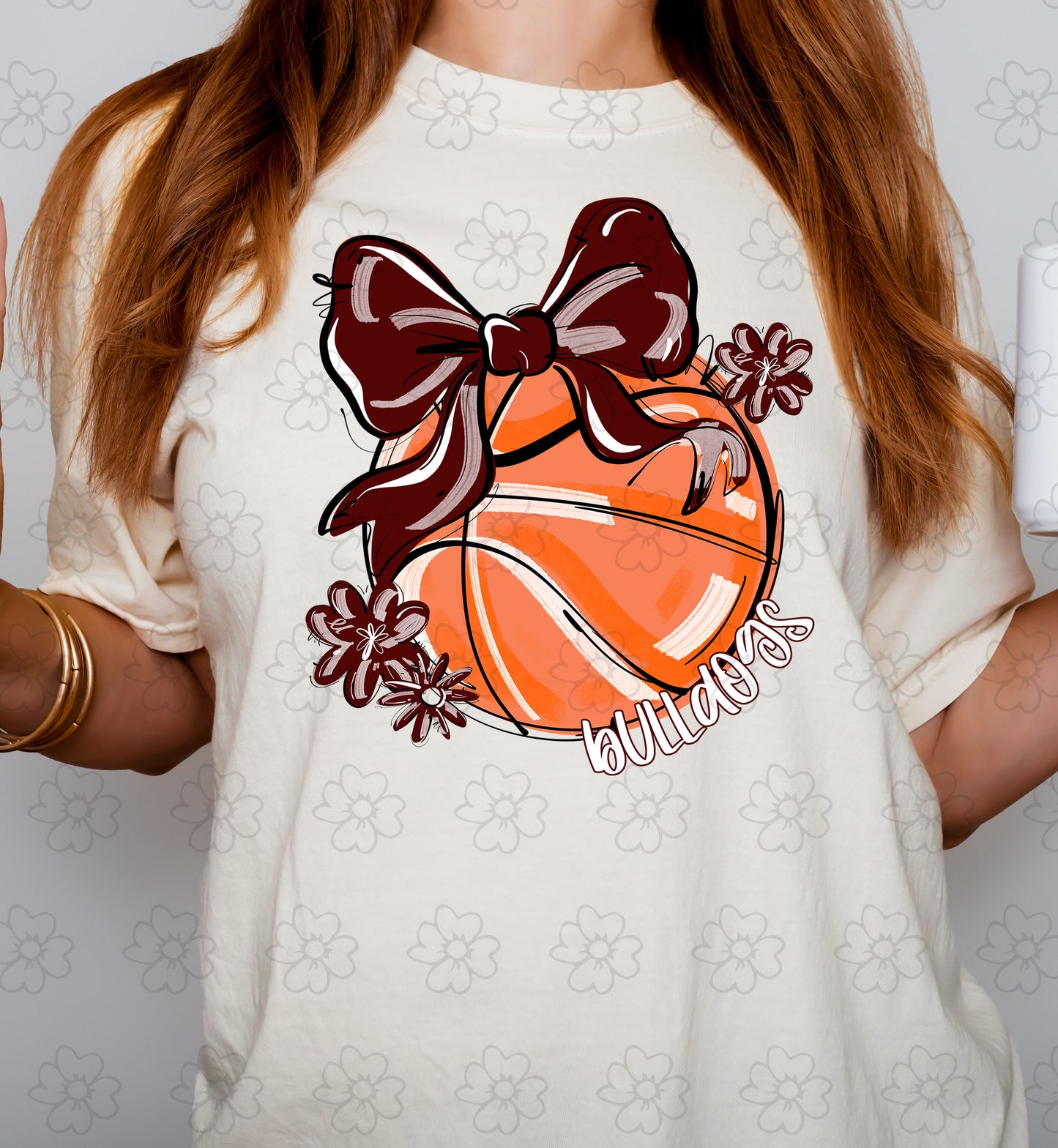 Bulldogs ~ Play Ball Basketball ~ SAG25 ~ DTF Transfer