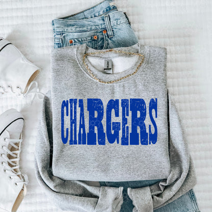 Chargers ~ Mixed Up Mascots ~ SAG26 ~ DTF Transfer