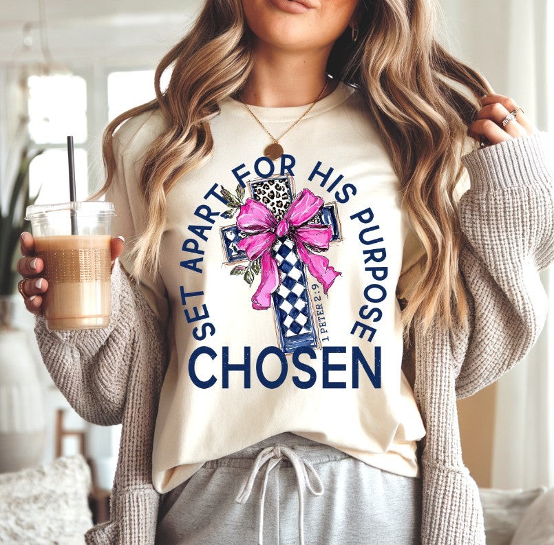 Chosen Set Apart ~ SAG26 ~ DTF Transfer