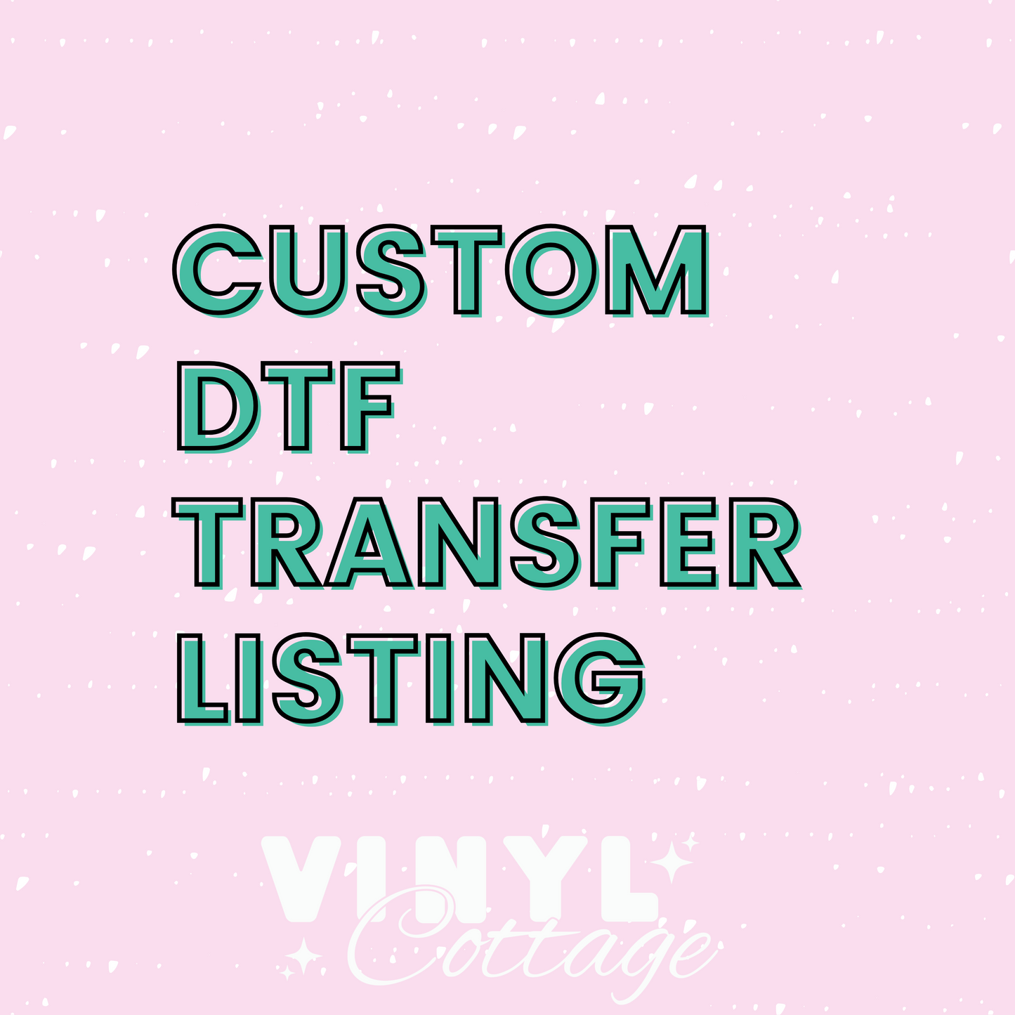 Custom DTF Listing for Lindsay B