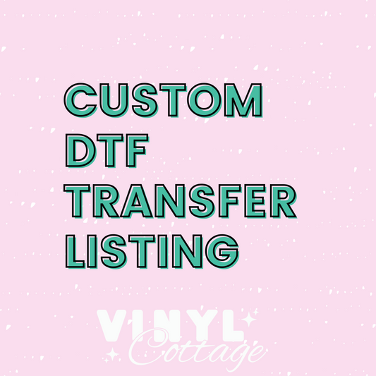 Custom DTF Listing for Amber W