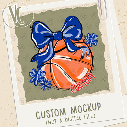 Design Fee/Mockup ~ Playball Basketball ~ 25SAG