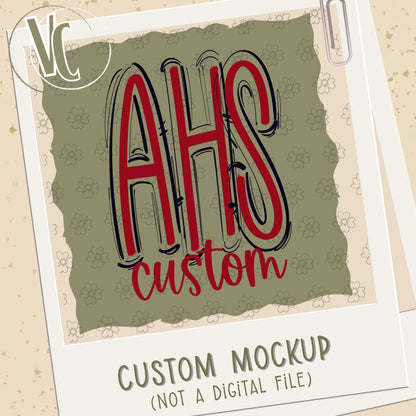 Design Fee/Mockup ~ Spaced Out ~ 26SAG