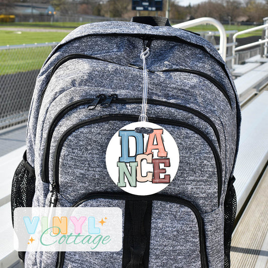 Boho Dance Bag Tag