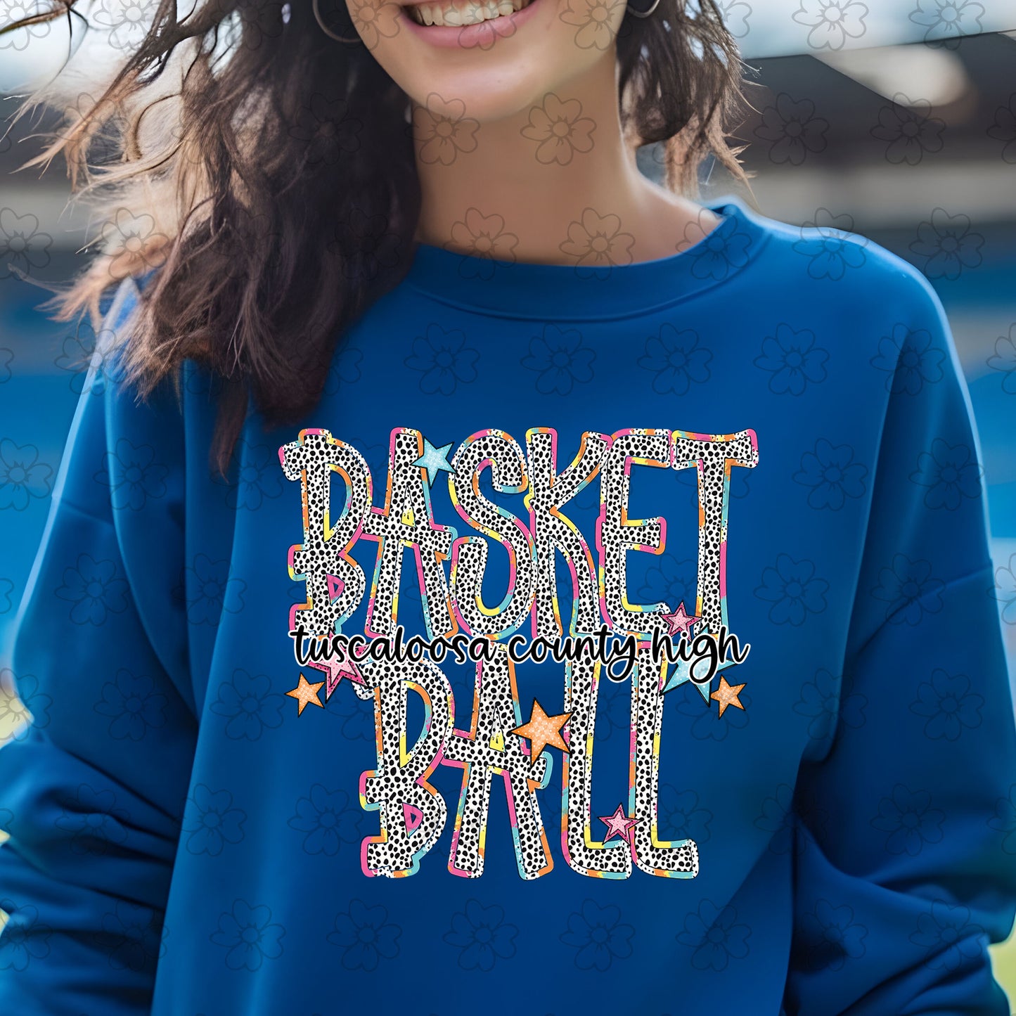 Basketball Tuscaloosa County High ~ Dottie Brights ~ SAG25 ~ DTF Transfer