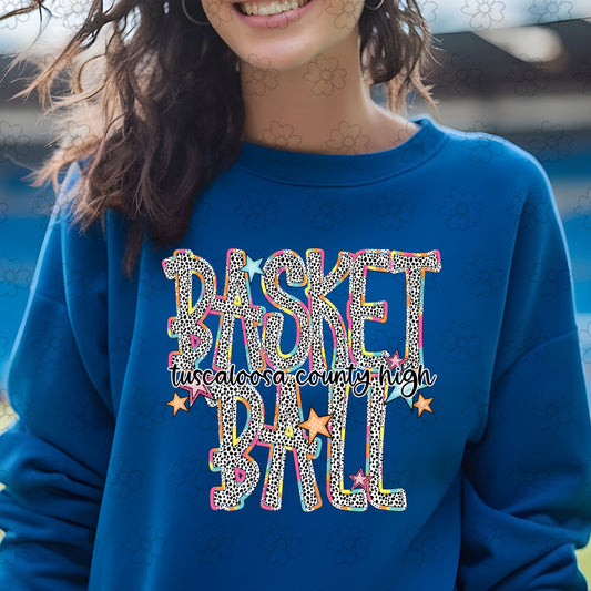 Basketball Tuscaloosa County High ~ Dottie Brights ~ SAG25 ~ DTF Transfer