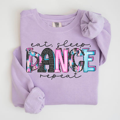 Eat Sleep Dance Repeat ~ DTF Transfer