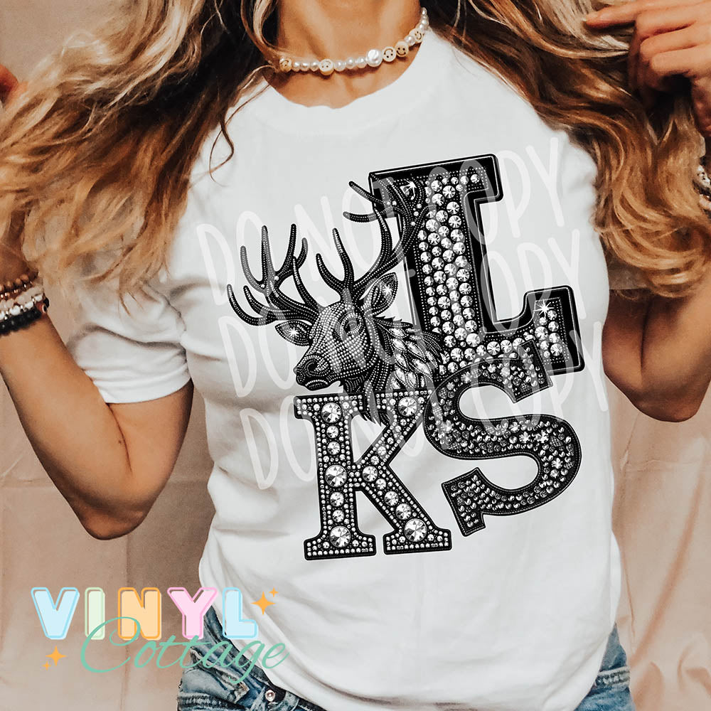 Rhinestone Mascots ~ Heat Transfer