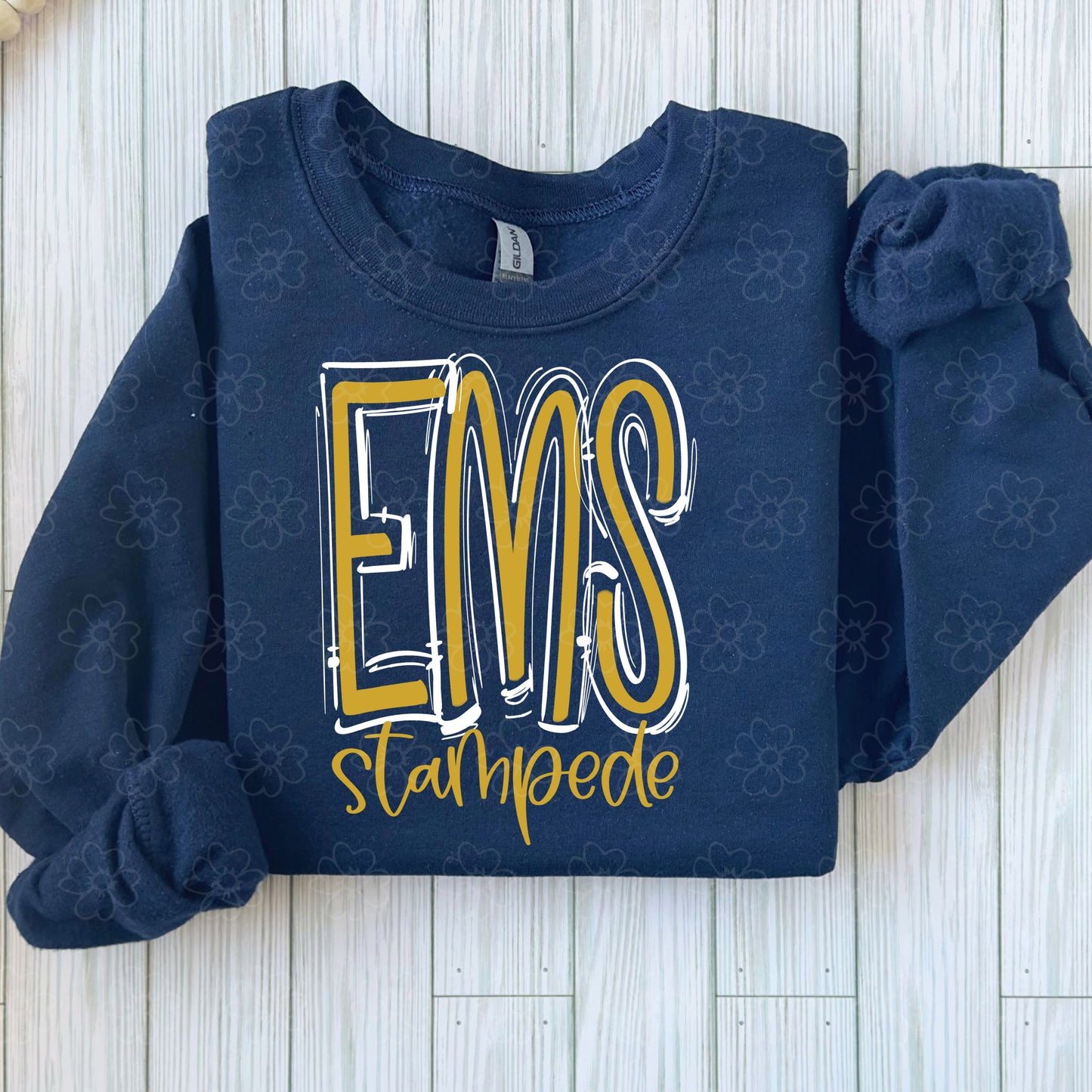 EMS Stampede ~ Spaced Out ~ SAG26 ~ DTF Transfer