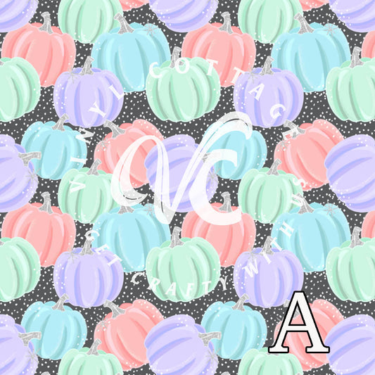 Pastel Pumpkins ~ FA05