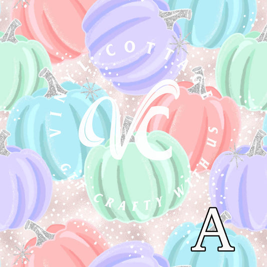 Pastel Pumpkins ~ FA06