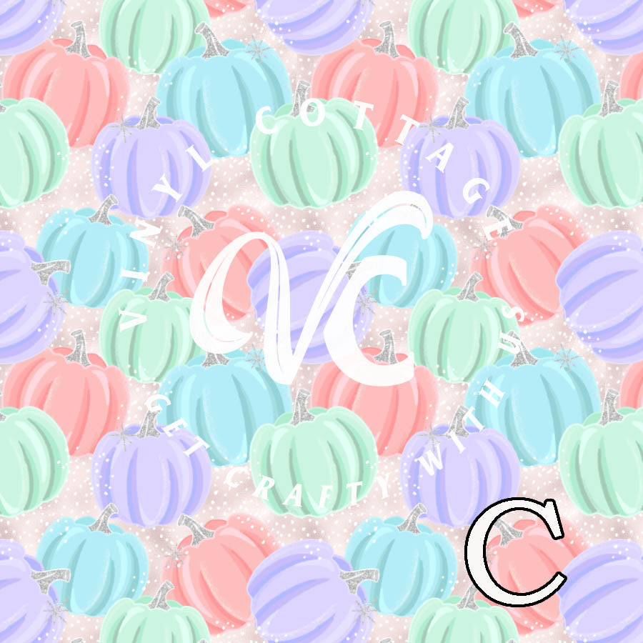 Pastel Pumpkins ~ FA06