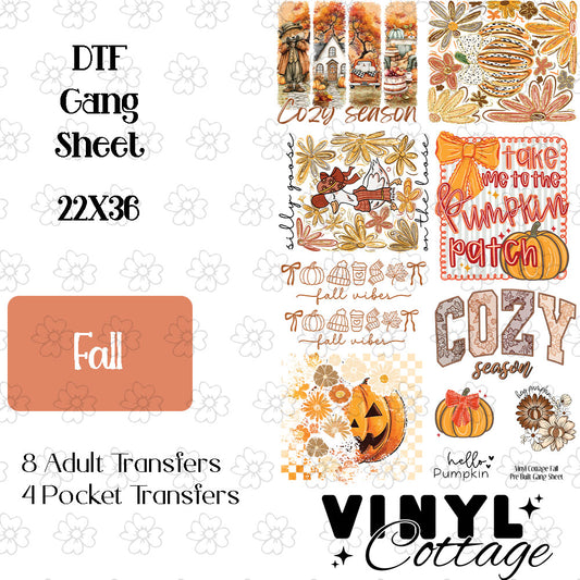 Fall ~ Pre-Built Gang Sheet