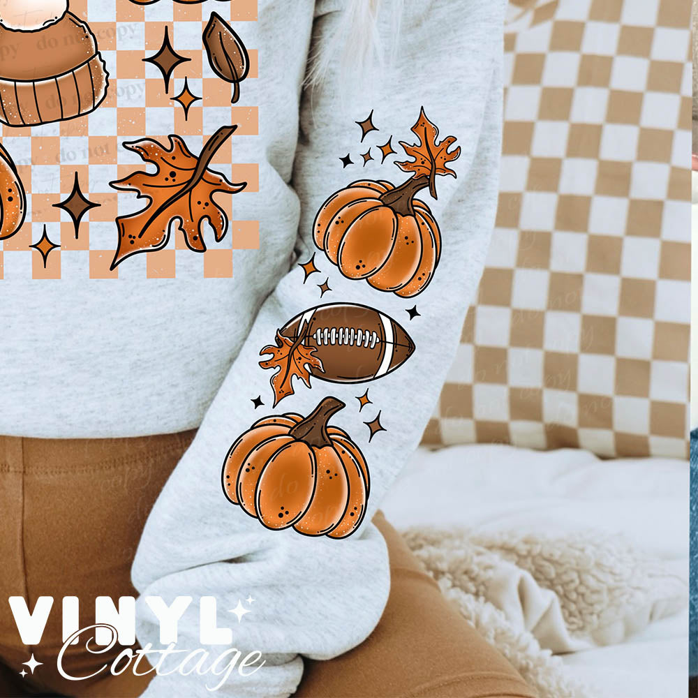 Fall Things ~ SLEEVE DESIGN ~ DTF Transfer