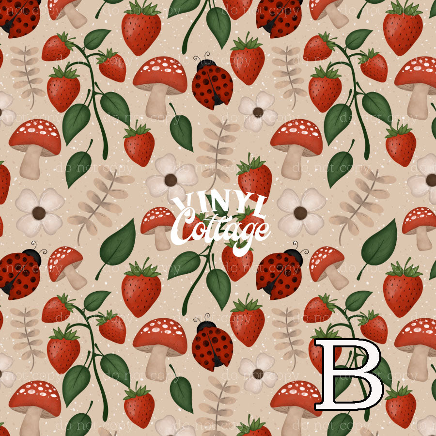 Berries and Mushrooms ~ FFD119