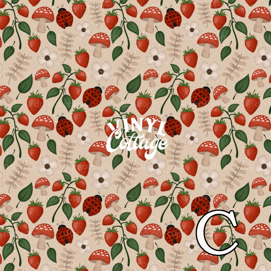 Berries and Mushrooms ~ FFD119