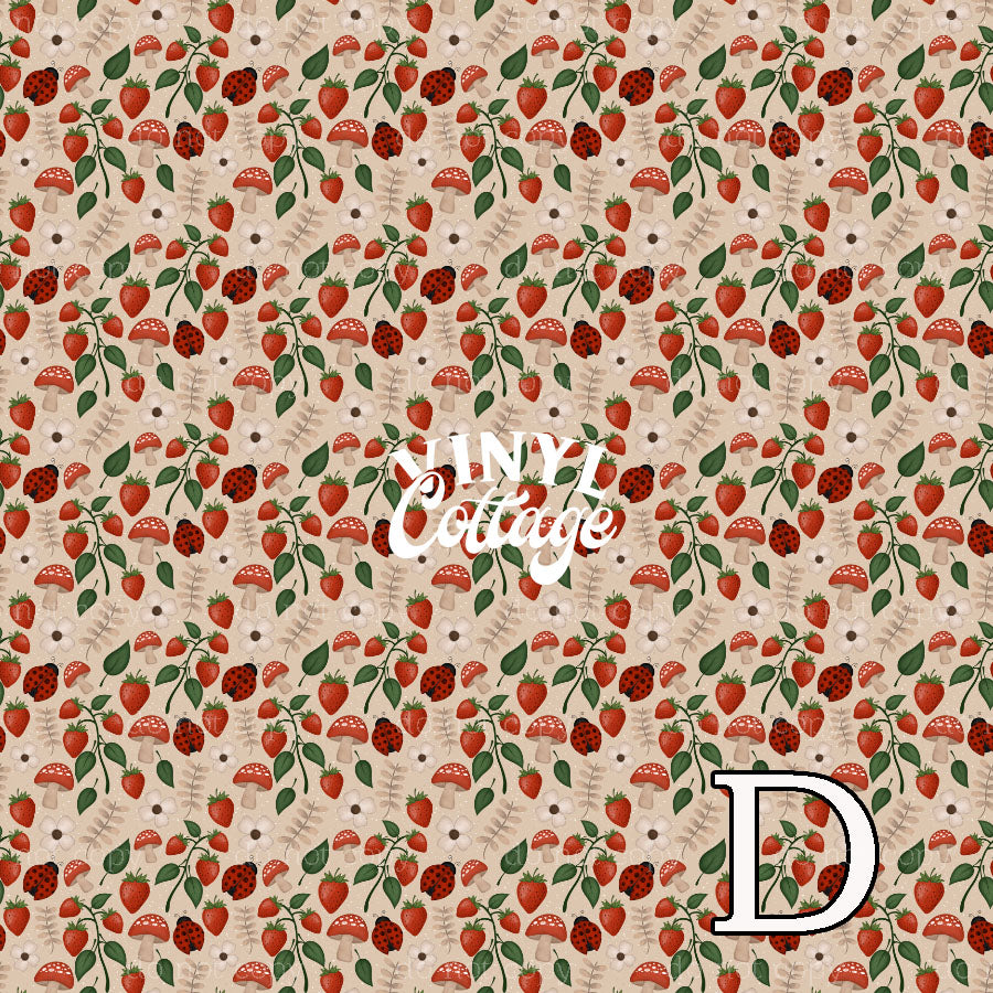 Berries and Mushrooms ~ FFD119