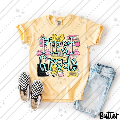 Grade Level Grid ~ CCo26 ~ DTF Transfer