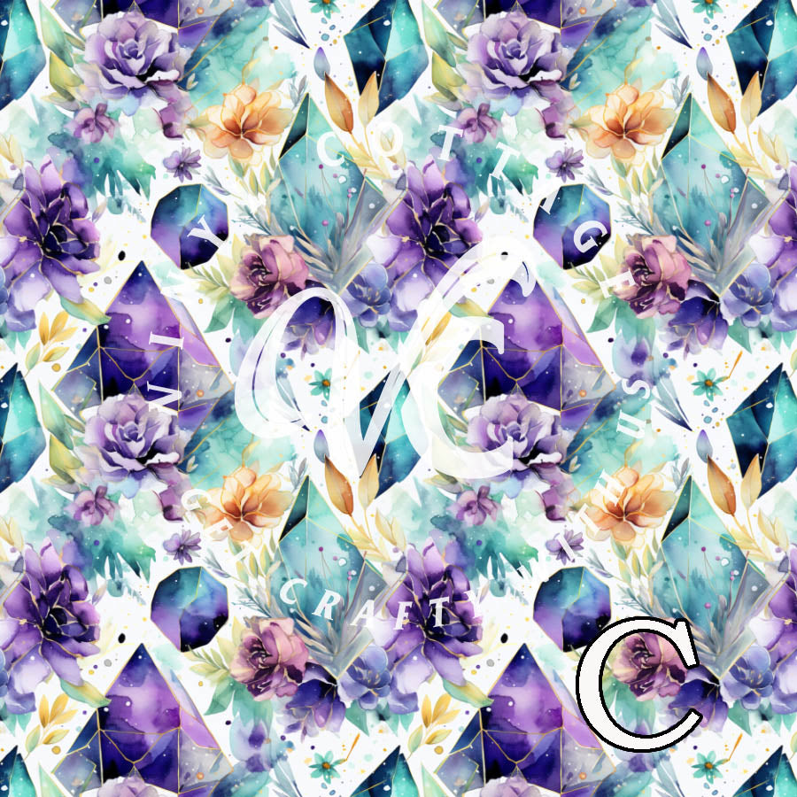 Floral Crystals ~ FL75
