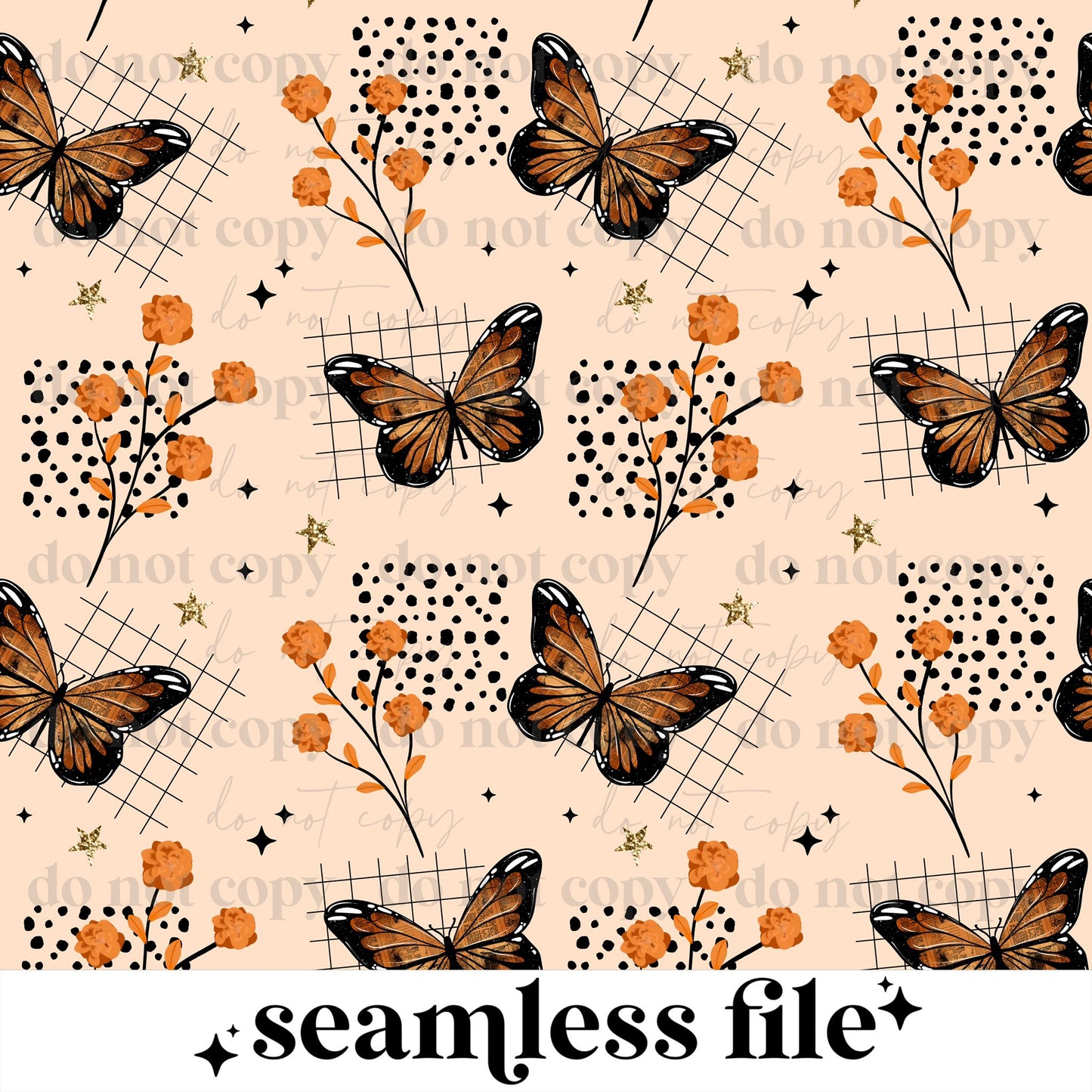 Floral Butterfly ~ 26CSC03