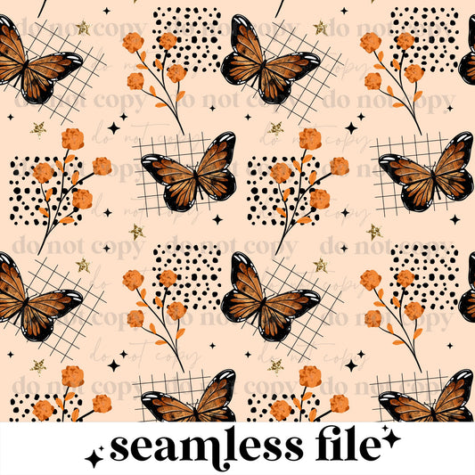 Floral Butterfly ~ 26CSC03
