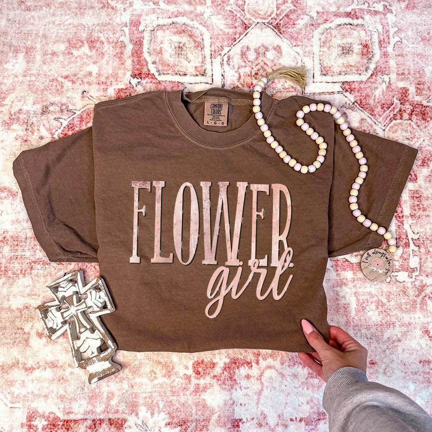 Flower Girl ~ DTF Transfer