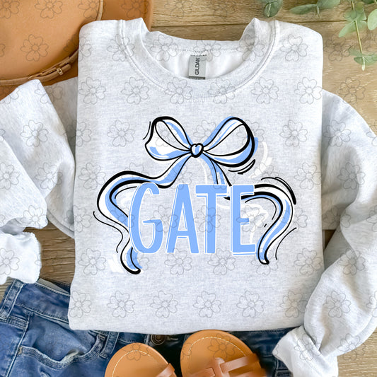 Gate Columbia Blue Ribbon ~ SAG25 ~ DTF Transfer
