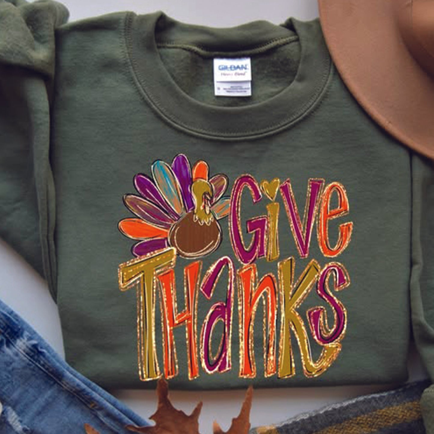 Give Thanks ~ SAG25 ~ DTF Transfer