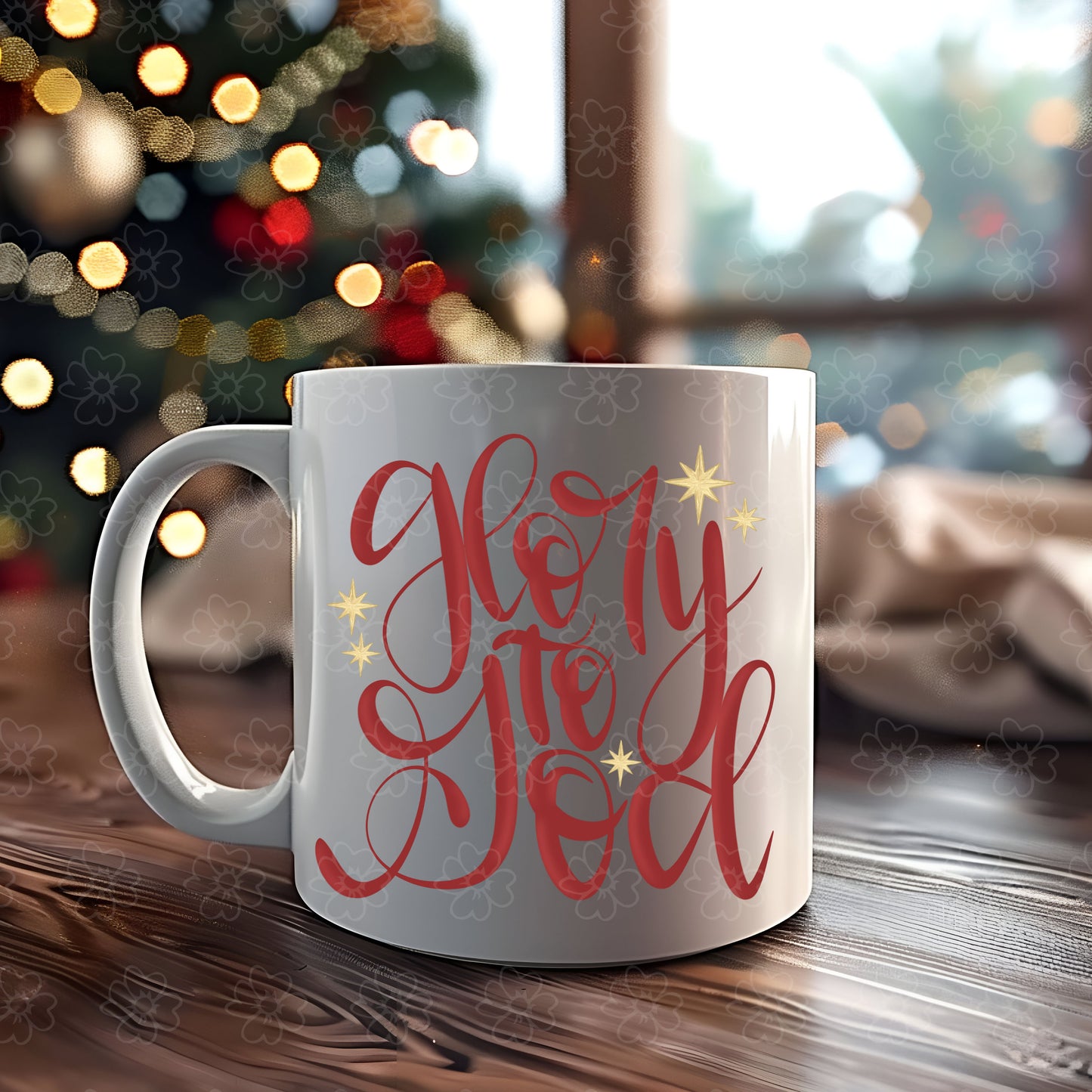 Glory To God ~ 25SWD11 ~ UV DTF DECAL